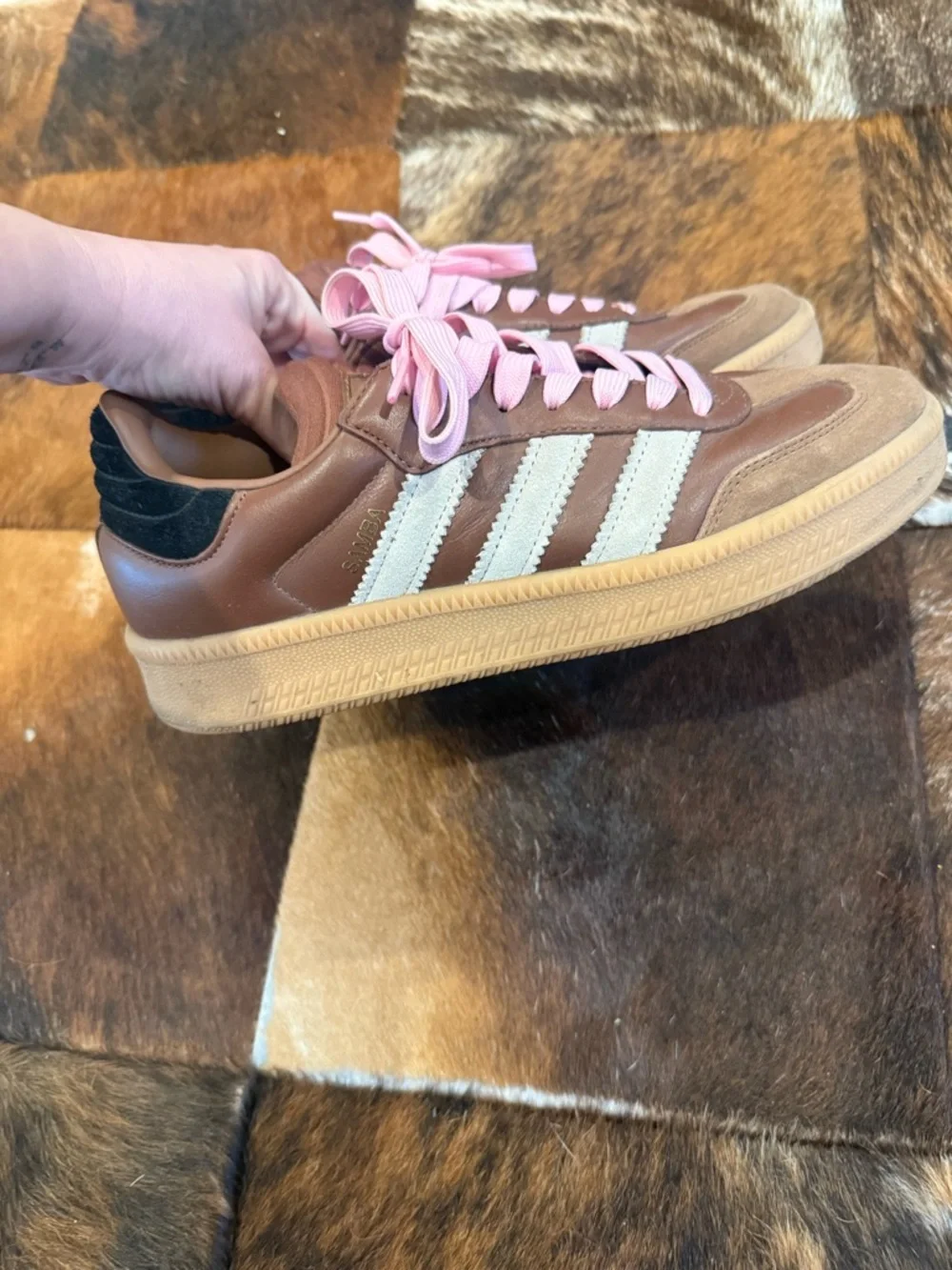 Adidas Samba XLG Unisex Sneakers - Brown - Picture 7 of 8